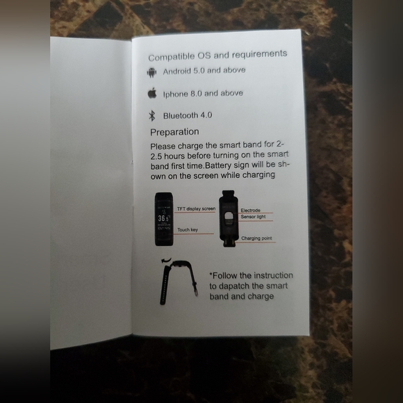 Fitness Tracker Smart Bracelet Wristband Pink NEW - Picture 7 of 11